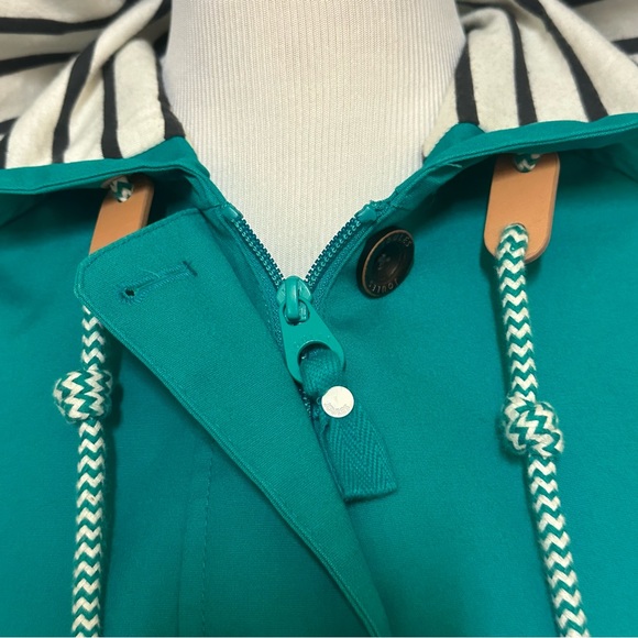 Joules Mariners Grade Ladies Waterproof Jacket Sz 6 - Picture 12 of 13